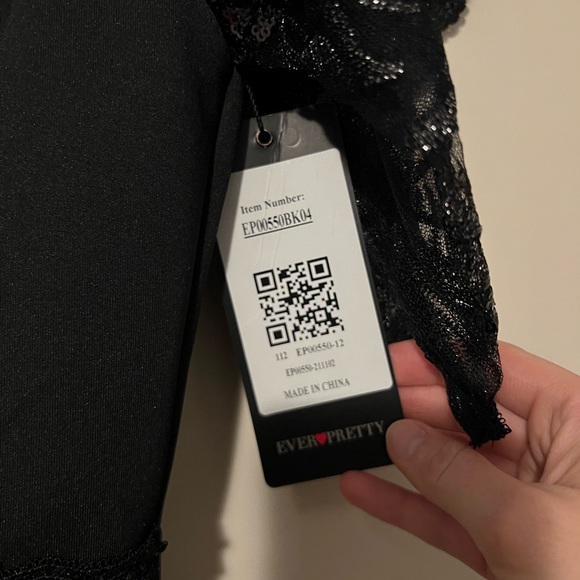 V Neck maxi Bodycon evening dress - Picture 7 of 9